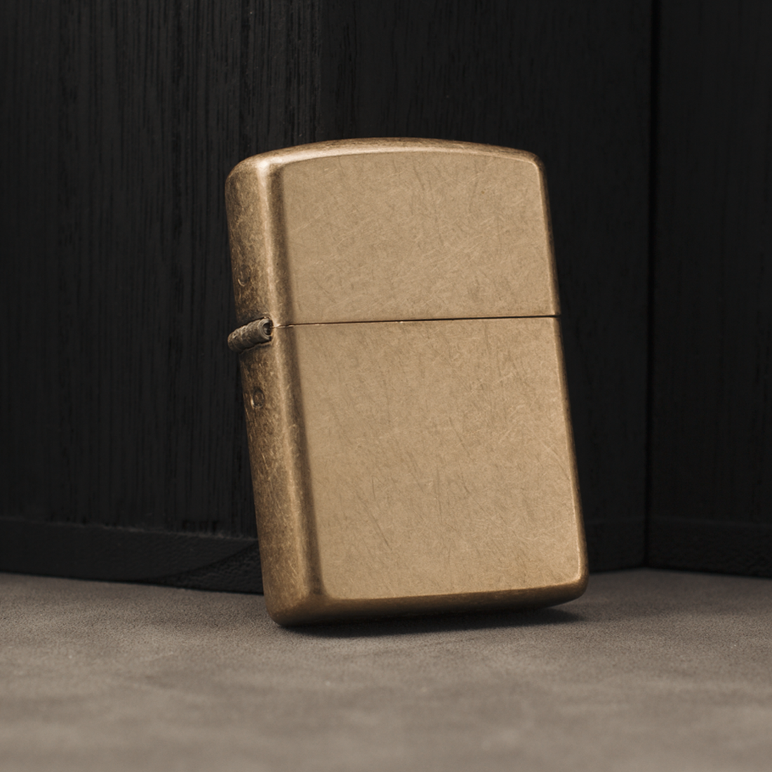 Personalized Engraved Armor Tumbled Brass Zippo Lighter – 28496 | Custom Gift