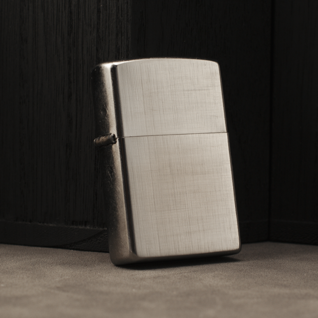 Personalized Engraved Zippo Linen Weave Lighter – 28181 | Custom Gift