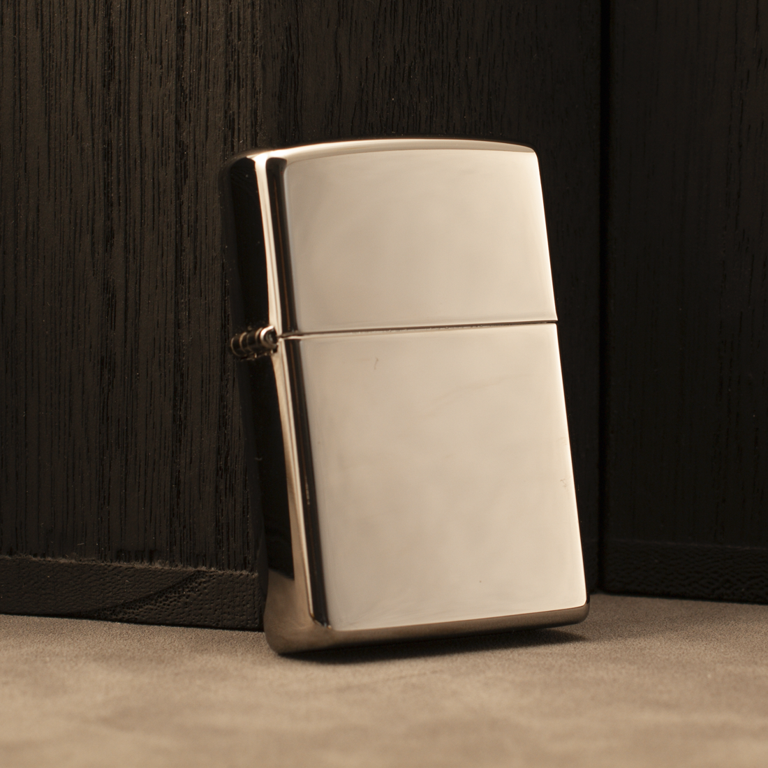 Personalized Engraved High Polish Chrome Zippo Lighter – 250 | Custom Gift