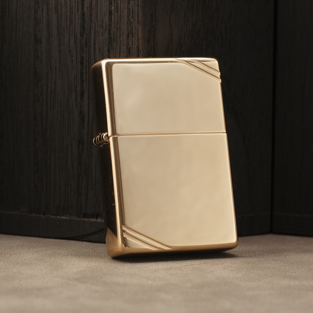 Personalized Engraved High Polish Brass Zippo Lighter – 270 | Custom Gift