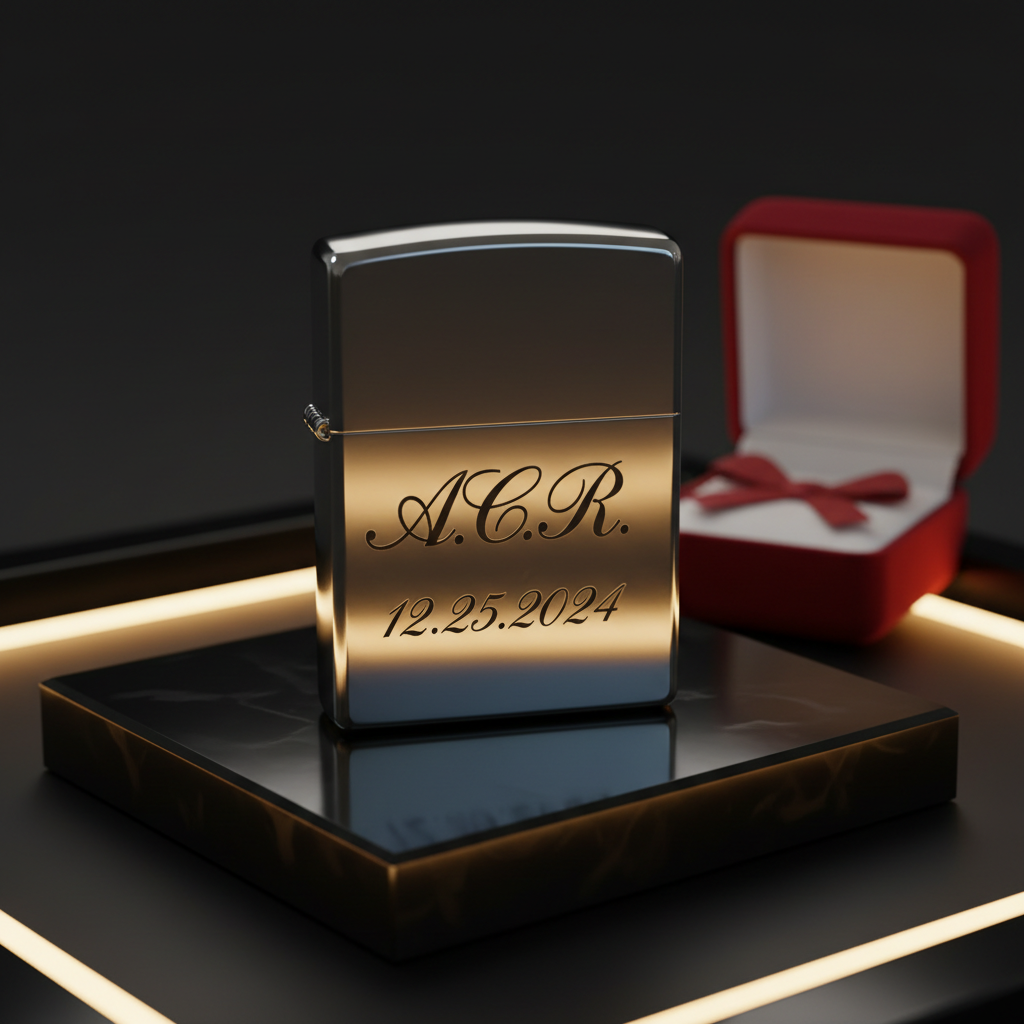 Personalized Zippo - Completed Product